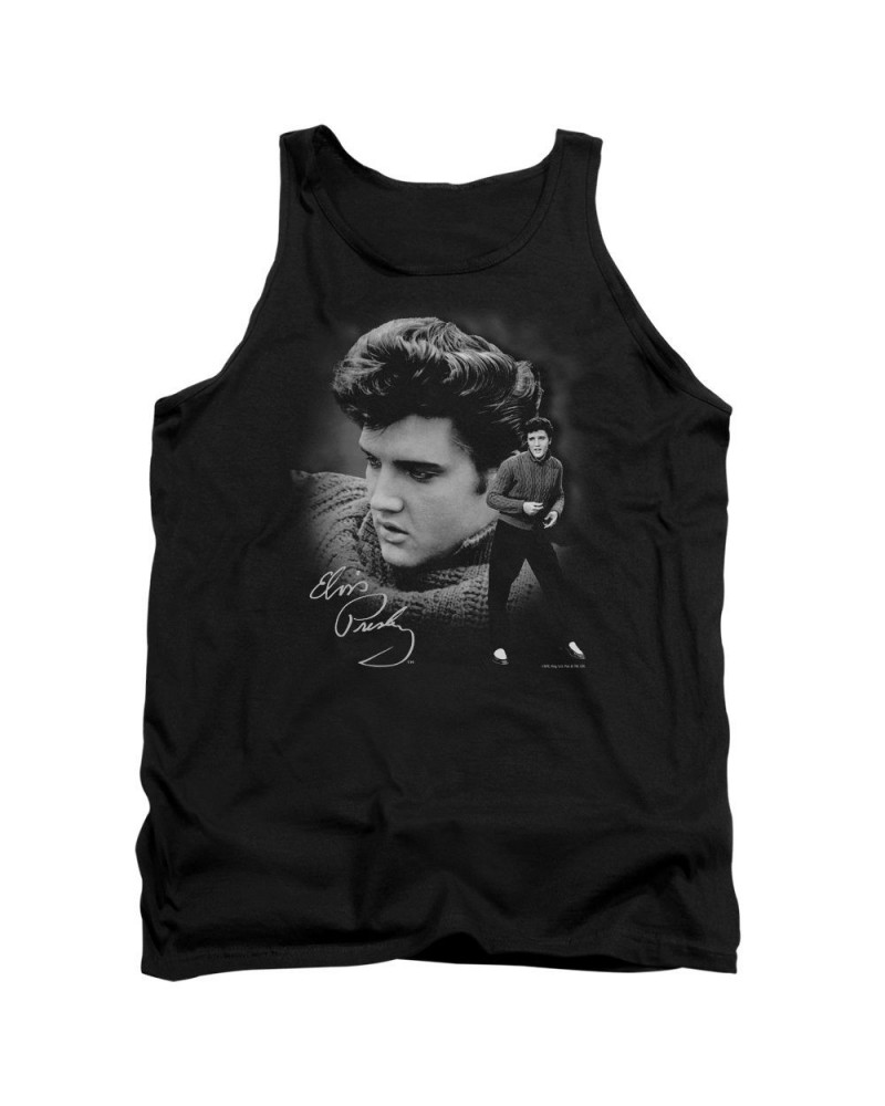 Elvis Presley Tank Top | SWEATER Sleeveless Shirt $8.46 Sweatshirts