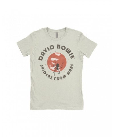 David Bowie Ladies' Boyfriend T-Shirt | Spiders From Mars Design Shirt $9.98 Shirts