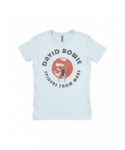 David Bowie Ladies' Boyfriend T-Shirt | Spiders From Mars Design Shirt $9.98 Shirts