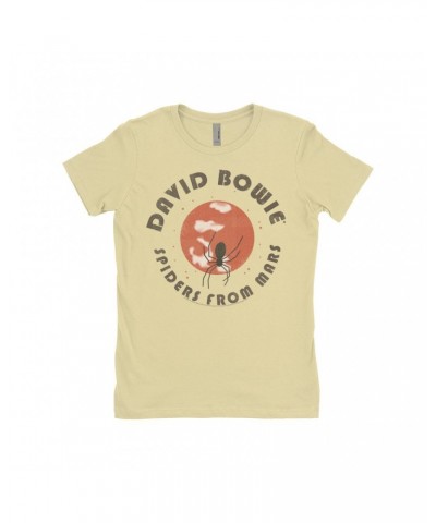 David Bowie Ladies' Boyfriend T-Shirt | Spiders From Mars Design Shirt $9.98 Shirts