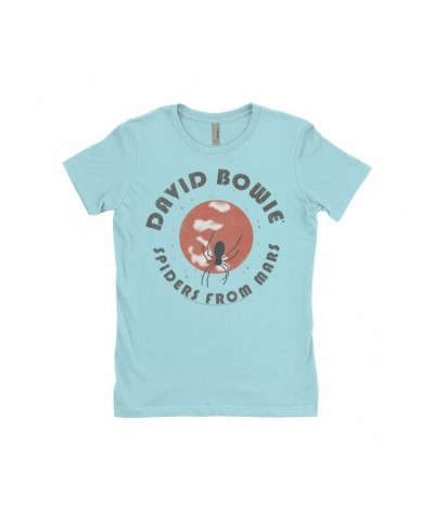 David Bowie Ladies' Boyfriend T-Shirt | Spiders From Mars Design Shirt $9.98 Shirts