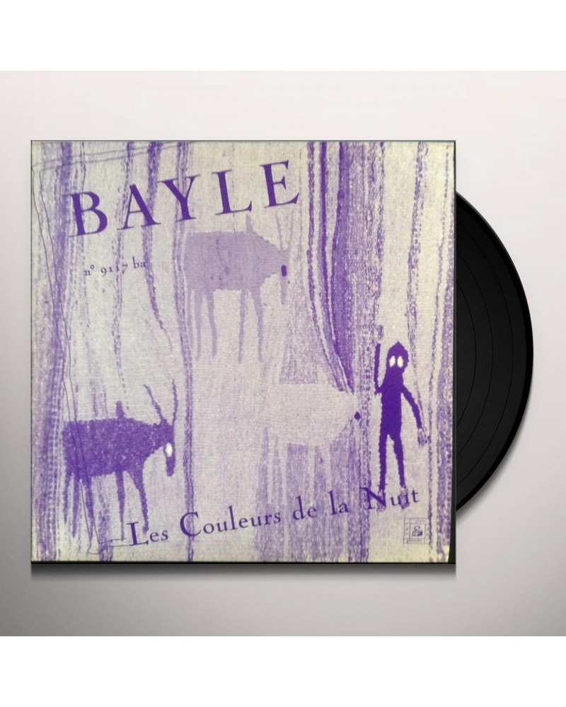 François Bayle LES COULEURS DE LA NUIT Vinyl Record $12.74 Vinyl