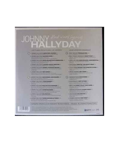 Johnny Hallyday Rock'N'Roll Legends - 2LP (Vinyl) $8.28 Vinyl