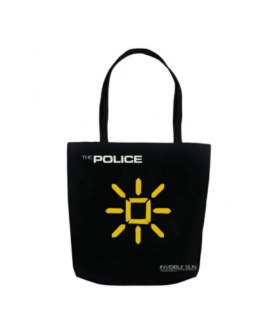 The Police Tote Bag | Invisible Sun Album Cover Bag $12.98 Bags