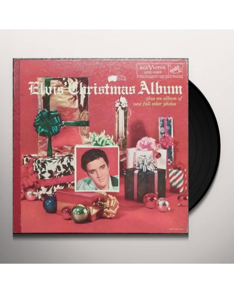 Elvis Presley Christmas Album Vinyl Record $10.88 Vinyl