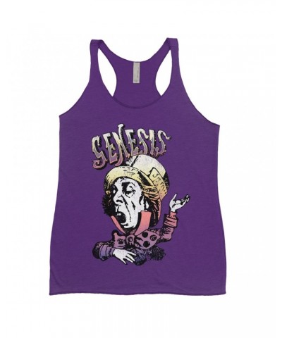 Genesis Ladies' Tank Top | Colorful Ombre Mad Hatter Shirt $8.69 Shirts