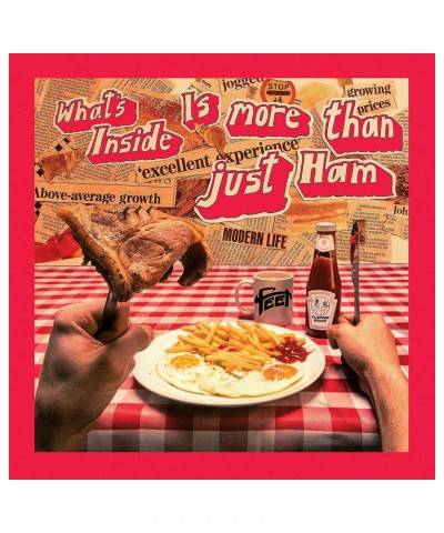 FEET What's Inside is More Than Just Ham Vinyl Record $9.03 Vinyl