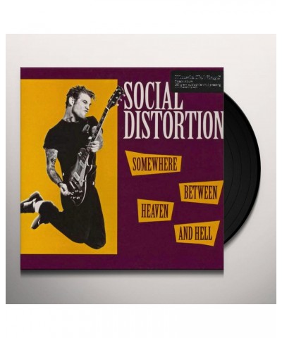 Social Distortion SOMEWHERE BETWEEN HEAVEN & HELL (180G) Vinyl Record $17.02 Vinyl