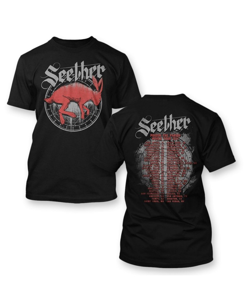 Seether Fading Hare Tour T-Shirt $11.75 Shirts