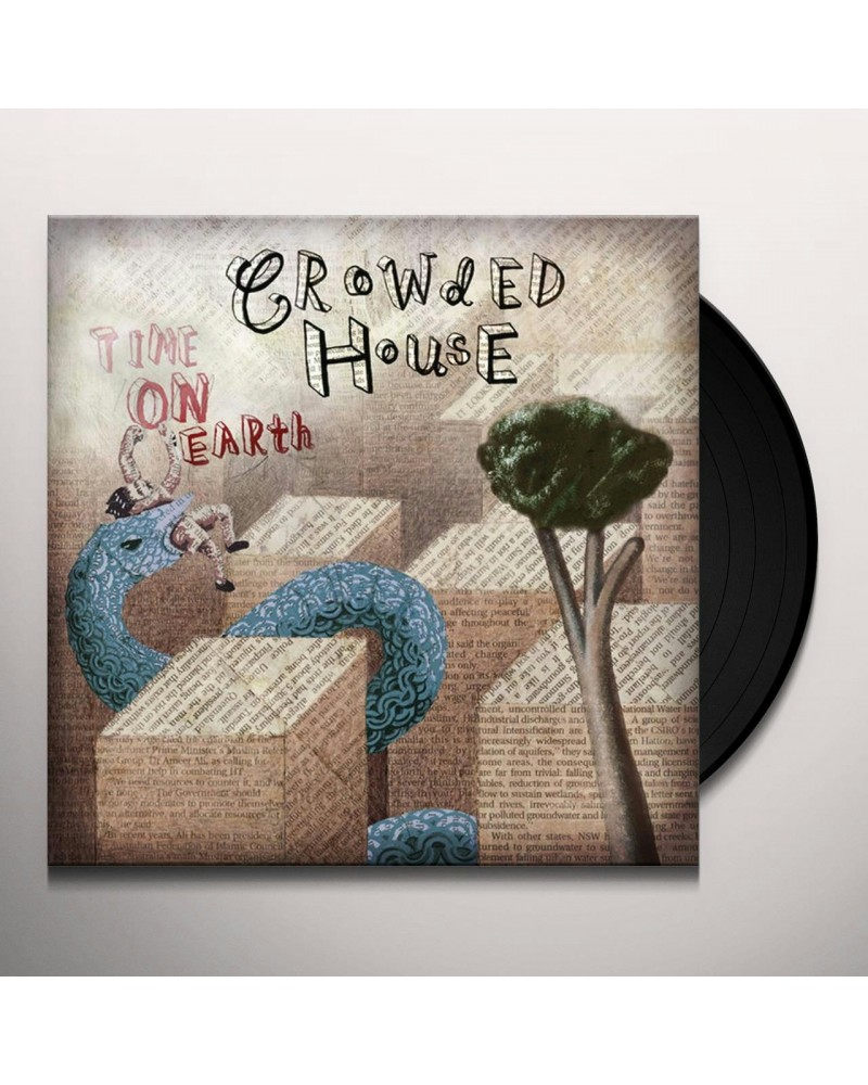 Crowded House Time on Earth Vinyl Record $11.94 Vinyl