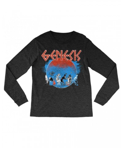 Genesis Long Sleeve Shirt | Retro Album Artwork Design Distressed Shirt $9.58 Shirts