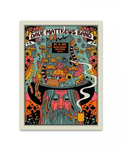 Dave Matthews Band Show Poster Rogers AR 10/13/2021 $28.80 Decor