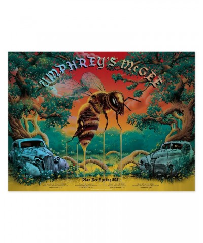 Umphrey's McGee Plan Bee Foil Poster by Epic Problems $25.80 Decor