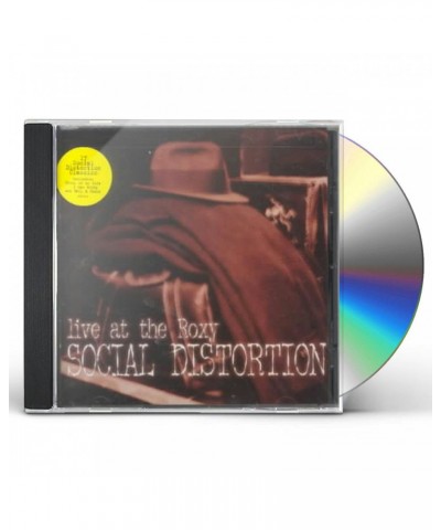 Social Distortion LIVE AT THE ROXY CD $5.12 CD