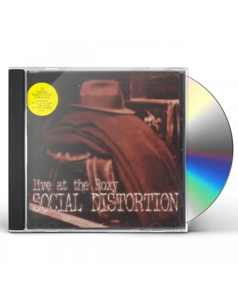 Social Distortion LIVE AT THE ROXY CD $5.12 CD