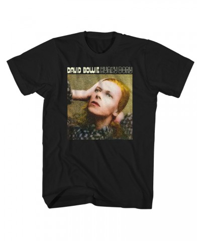 David Bowie T-Shirt | Hunky Dory Album Cover T-Shirt $2.69 Shirts