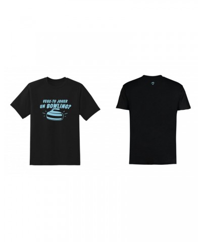 Bleu Jeans Bleu Veux-tu jouer un Bowling? - T-Shirt noir enfant $6.78 Shirts