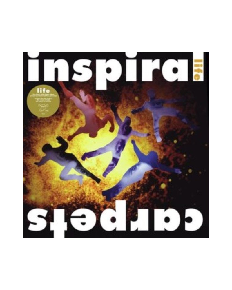 Inspiral Carpets LP Vinyl Record - Life (20. 21) (Gold Vinyl) $20.43 Vinyl