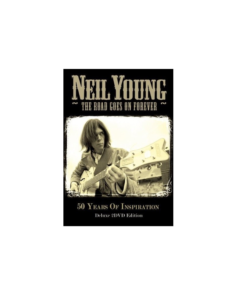 Neil Young ROAD GOES ON FOREVER DVD $9.89 Videos