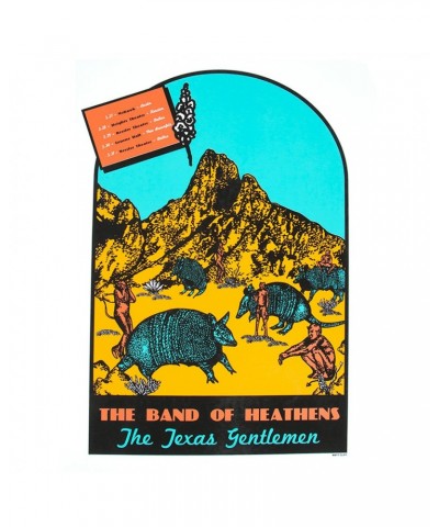 The Band Of Heathens BOH TX Gentlemen March 2019 Poster Poster $6.20 Decor