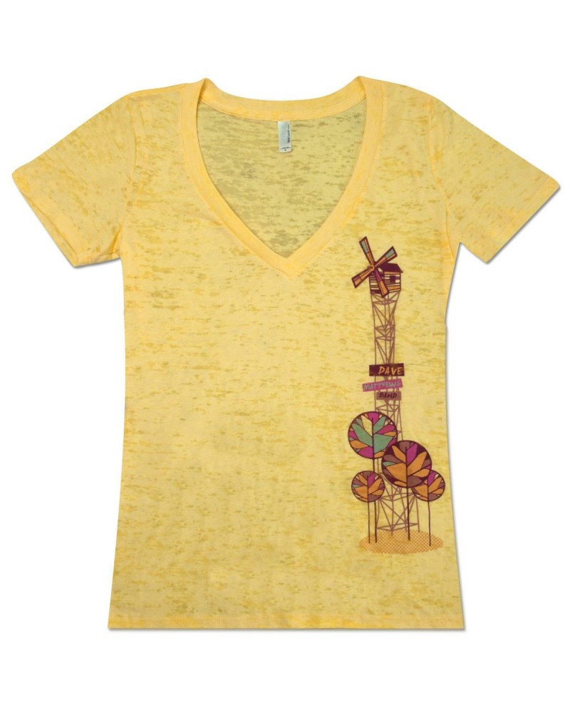 Dave Matthews Band Ladies Windmill Burnout T-Shirt $7.00 Shirts