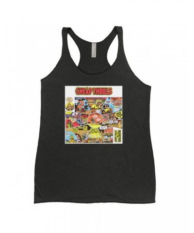 Big Brother & The Holding Company Ladies' Tank Top | Cheap Thrills Album Design Shirt $13.61 Shirts