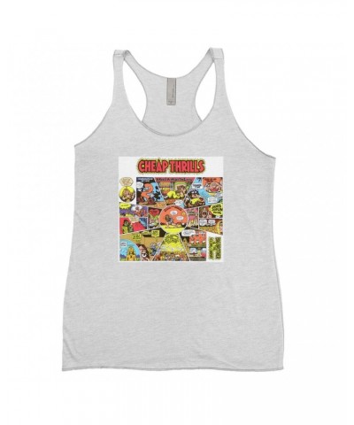 Big Brother & The Holding Company Ladies' Tank Top | Cheap Thrills Album Design Shirt $13.61 Shirts