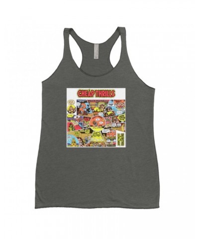 Big Brother & The Holding Company Ladies' Tank Top | Cheap Thrills Album Design Shirt $13.61 Shirts