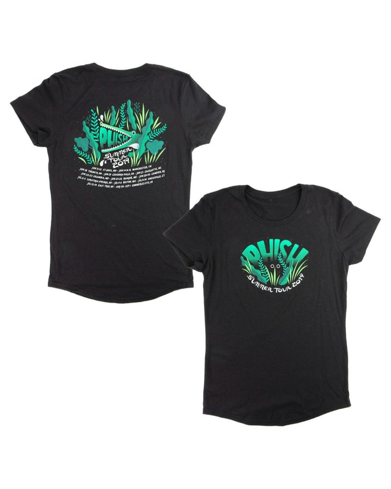 Phish 2019 Summer Tour Womens Swampy Triblend Scoopneck T-shirt $3.30 Shirts