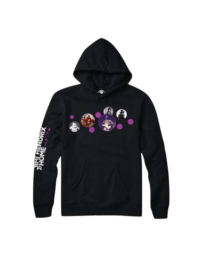 Jimi Hendrix BOLD AS LOVE: JIMI HENDRIX AT HOME HOODIE $12.40 Sweatshirts