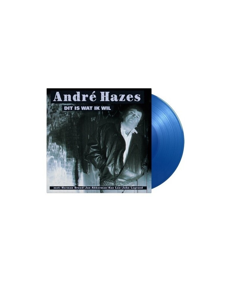 Andre Hazes Dit Is Wat Ik Wil (Limited Blue) Vinyl Record $13.97 Vinyl