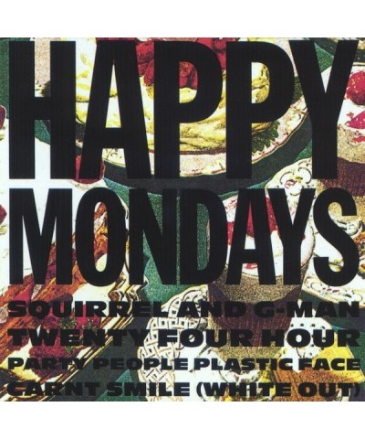 Happy Mondays Squirrel And G-Man Twenty Four Hour Party People Plastic Face Carnt Smile (White Out) Vinyl Record $16.41 Vinyl