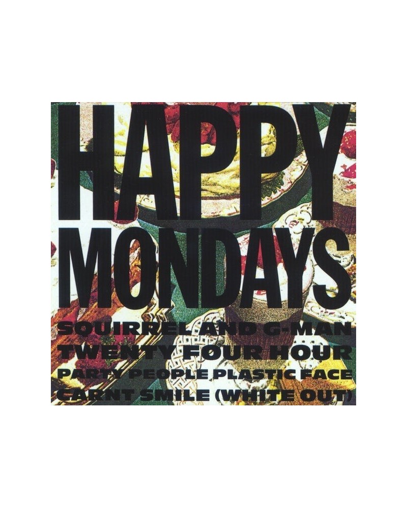 Happy Mondays Squirrel And G-Man Twenty Four Hour Party People Plastic Face Carnt Smile (White Out) Vinyl Record $16.41 Vinyl