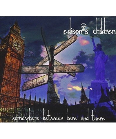 Edison's Children SOMEWHERE BETWEEN HERE & THERE CD $4.80 CD