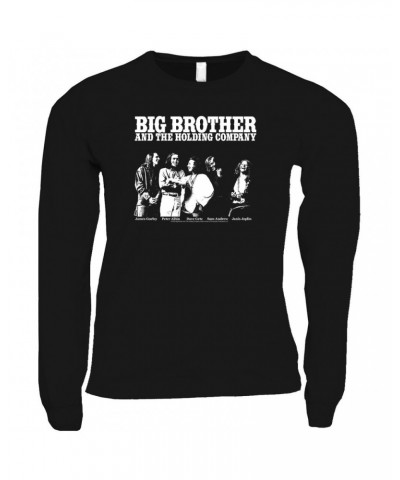 Long Sleeve Shirt | Featuring Janis Joplin Black and White Photo Big Brother and The Holding Co. Shirt $11.08 Shirts