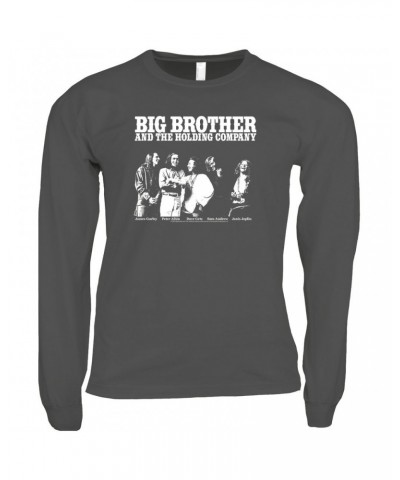 Long Sleeve Shirt | Featuring Janis Joplin Black and White Photo Big Brother and The Holding Co. Shirt $11.08 Shirts