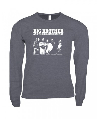 Long Sleeve Shirt | Featuring Janis Joplin Black and White Photo Big Brother and The Holding Co. Shirt $11.08 Shirts