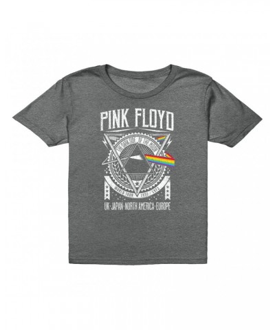 Pink Floyd Kids T-Shirt | Dark Side Of The Moon World Tour 1972-1973 Kids T-Shirt $9.23 Kids