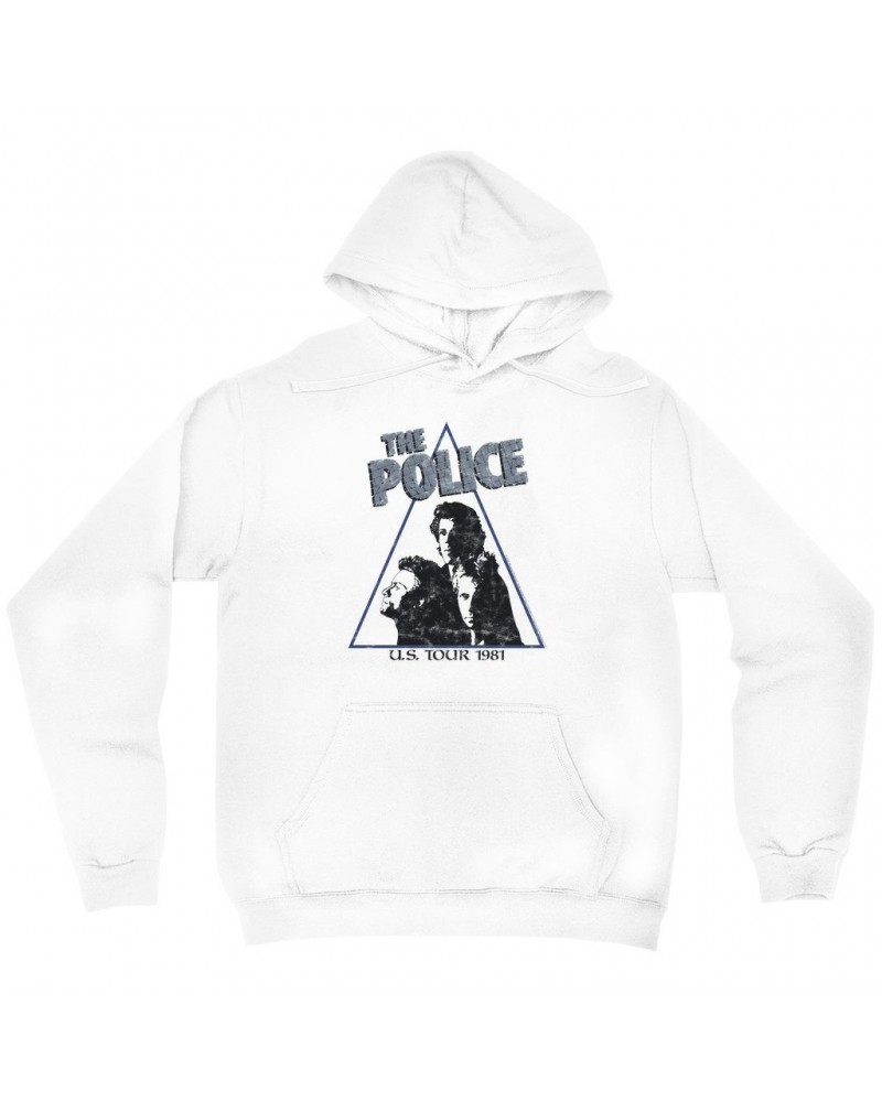 The Police Hoodie | Zenyatta Mondatta 1981 U.S. Tour Hoodie $14.78 Sweatshirts