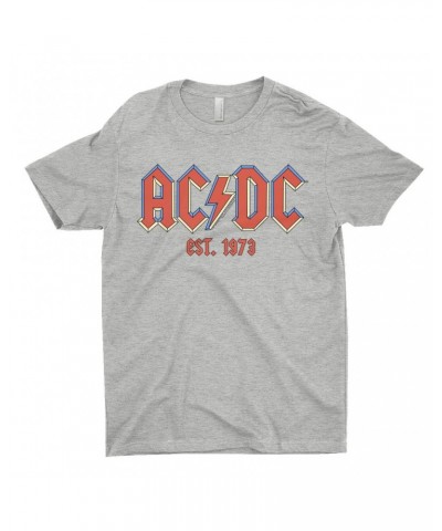 AC/DC T-Shirt | Est. 1973 Pastel Logo Shirt $9.23 Shirts