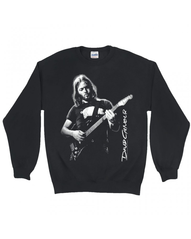 David Gilmour Sweatshirt | Young Of Pink Floyd Sweatshirt $17.13 Sweatshirts