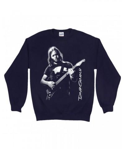 David Gilmour Sweatshirt | Young Of Pink Floyd Sweatshirt $17.13 Sweatshirts