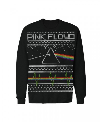 Pink Floyd Holiday Long Sleeve Shirt | Dark Side Christmas Long Sleeve Shirt $4.40 Shirts