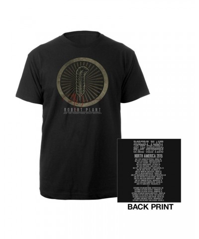 Robert Plant Golden Feather Itinerary Tee $7.49 Shirts