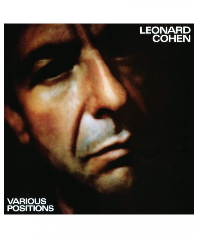 Leonard Cohen Various Positions Vinyl Record $19.74 Vinyl