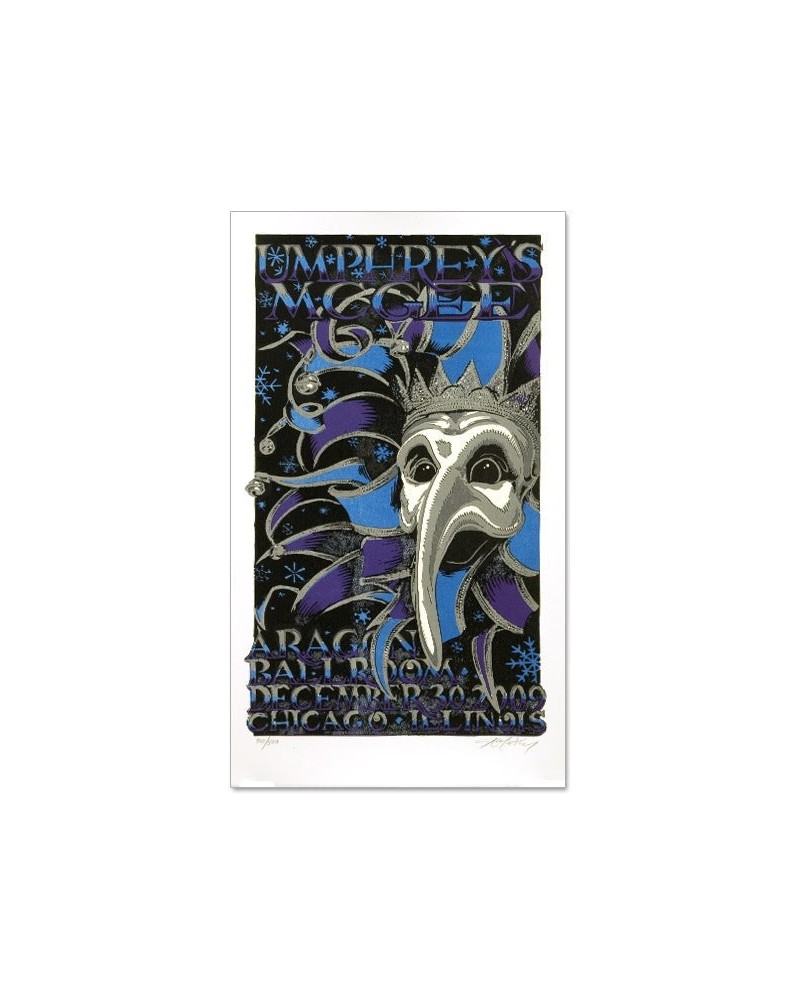 Umphrey's McGee 12/30/2009 Aragon Ballroom Commemorative Poster $14.40 Decor