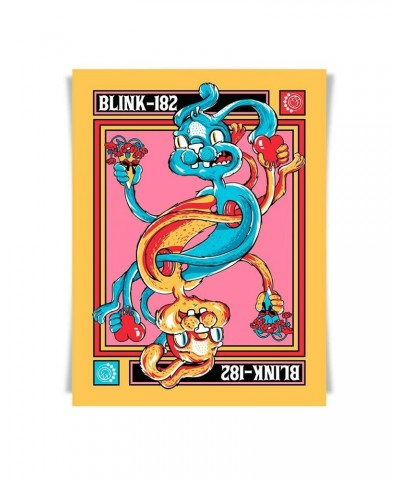 blink-182 Rabbit of Hearts Ltd Ed. Screenprint Poster $8.50 Decor