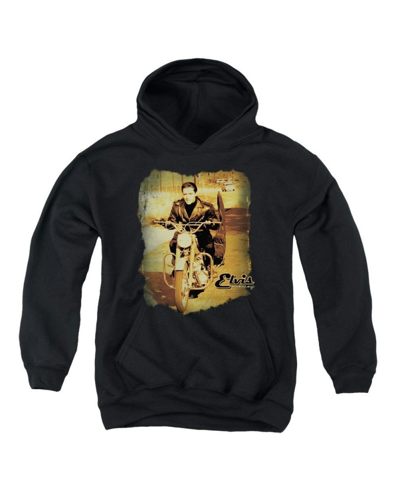 Elvis Presley Youth Hoodie | HIT THE ROAD Pull-Over Sweatshirt $10.15 Sweatshirts