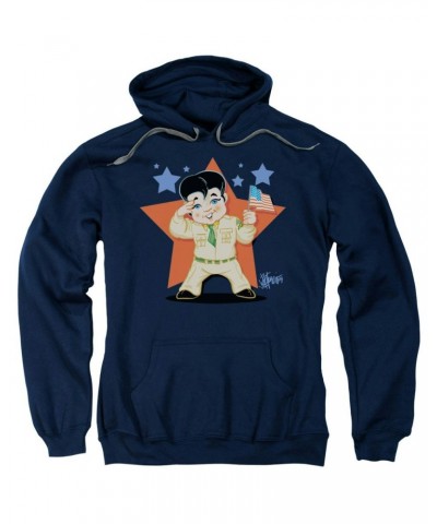 Elvis Presley Hoodie | LIL G I Pull-Over Sweatshirt $10.88 Sweatshirts