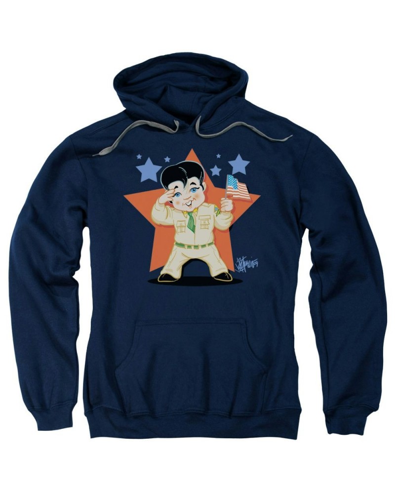 Elvis Presley Hoodie | LIL G I Pull-Over Sweatshirt $10.88 Sweatshirts